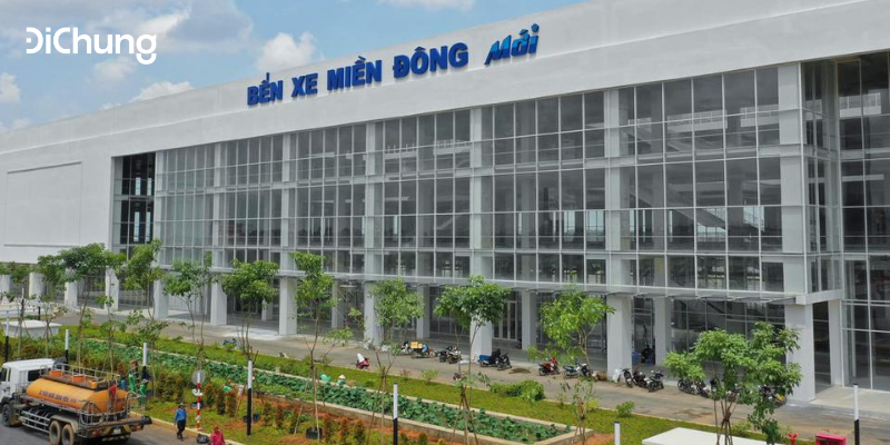 sân bay Tân Sơn Nhất đến bến xe Miền Đông