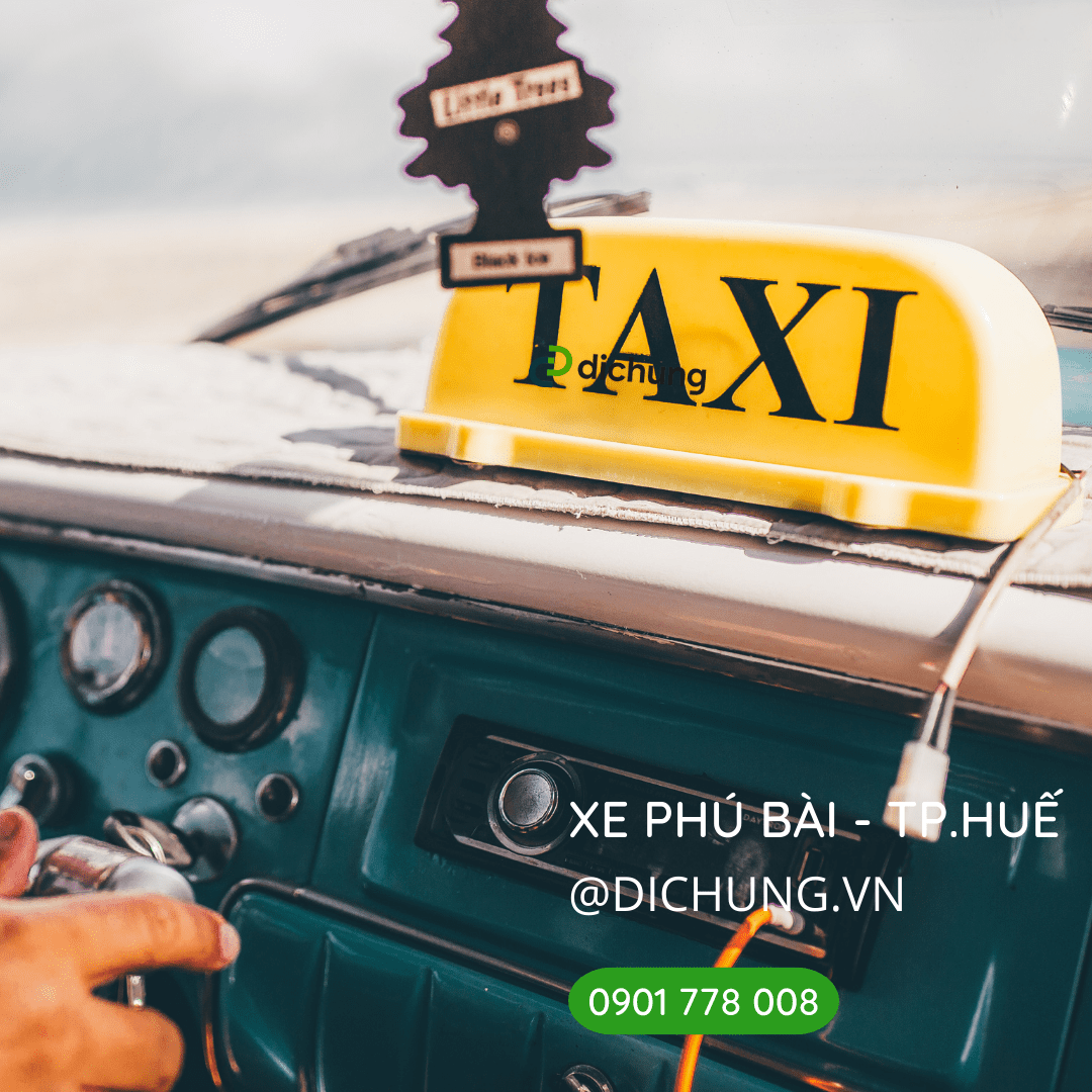 Tuyến đường và cách di chuyển bằng taxi đi sân bay Phú Bài