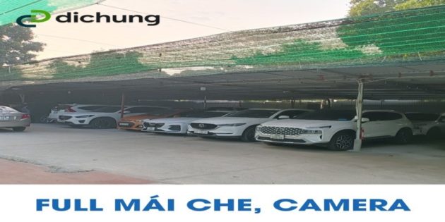Khu vực gửi của nhà xe Thành An