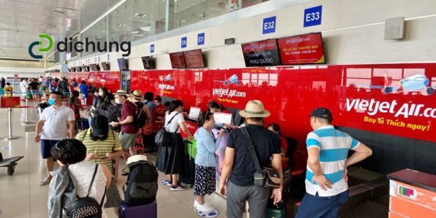 check in tại sân bay Nội Bài