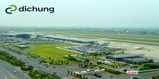 Toàn cảnh sân bay Nội Bài